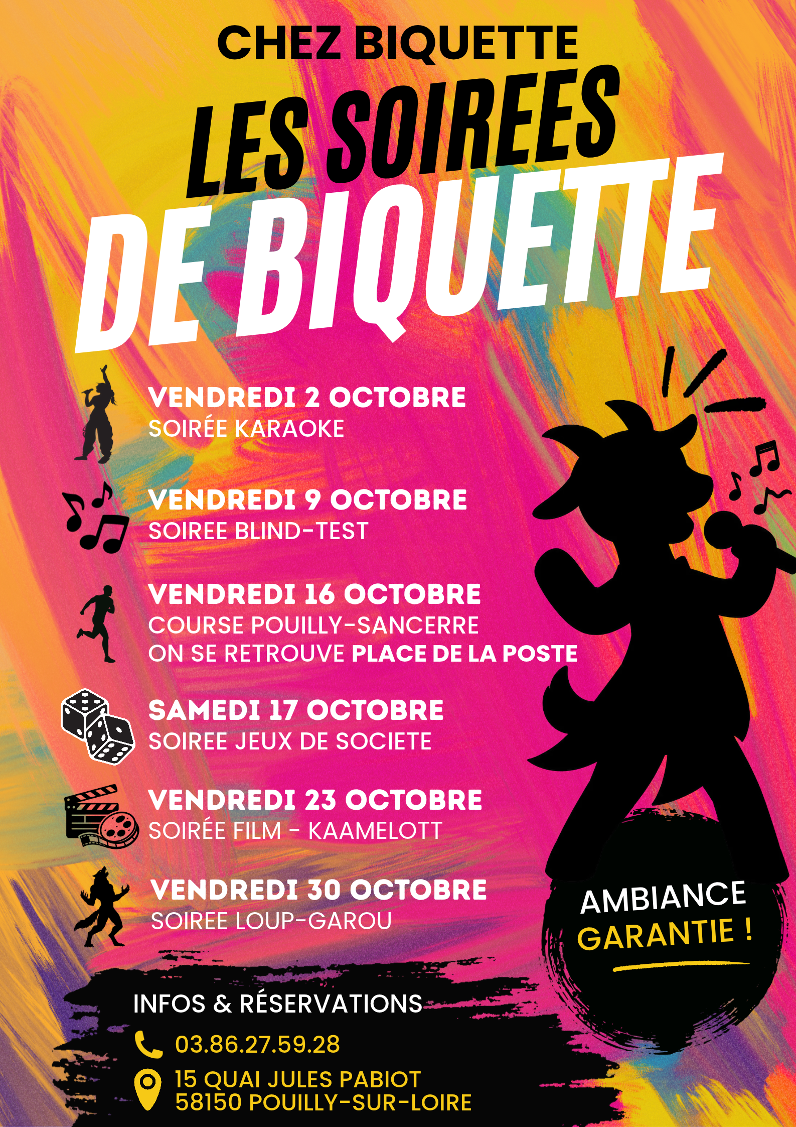 SOIREE NOVEMBRE - AUTOMNE